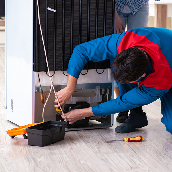 how long does it usually take to repair a refrigerator in Hale Center